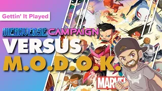 Marvel United Megaverse Campaign vs. M.O.D.O.K. | Game #12 Champions