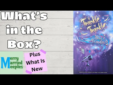 Twinkle Twinkle: How I Wonder Expansion - Unboxing