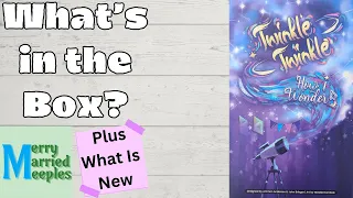 Twinkle Twinkle: How I Wonder Expansion - Unboxing