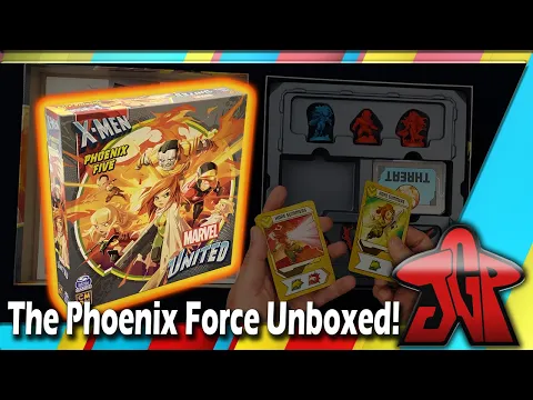 Marvel United: X-Men – Phoenix Five unboxing
