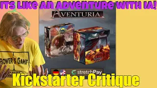 Aventuria - No Adventure Here!- Kickstarter Critique Review