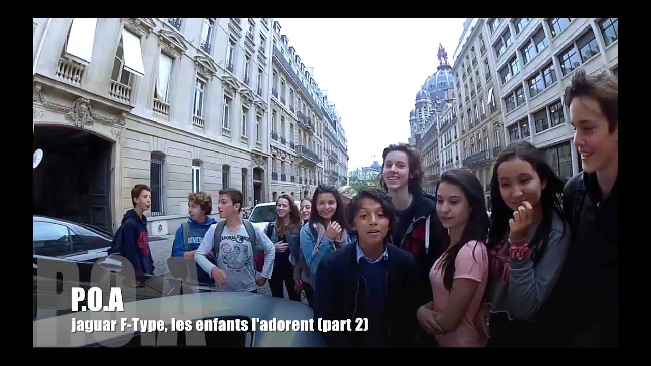 P.O.A : Jaguar F-Type (part 2) : Les enfants l'adorent