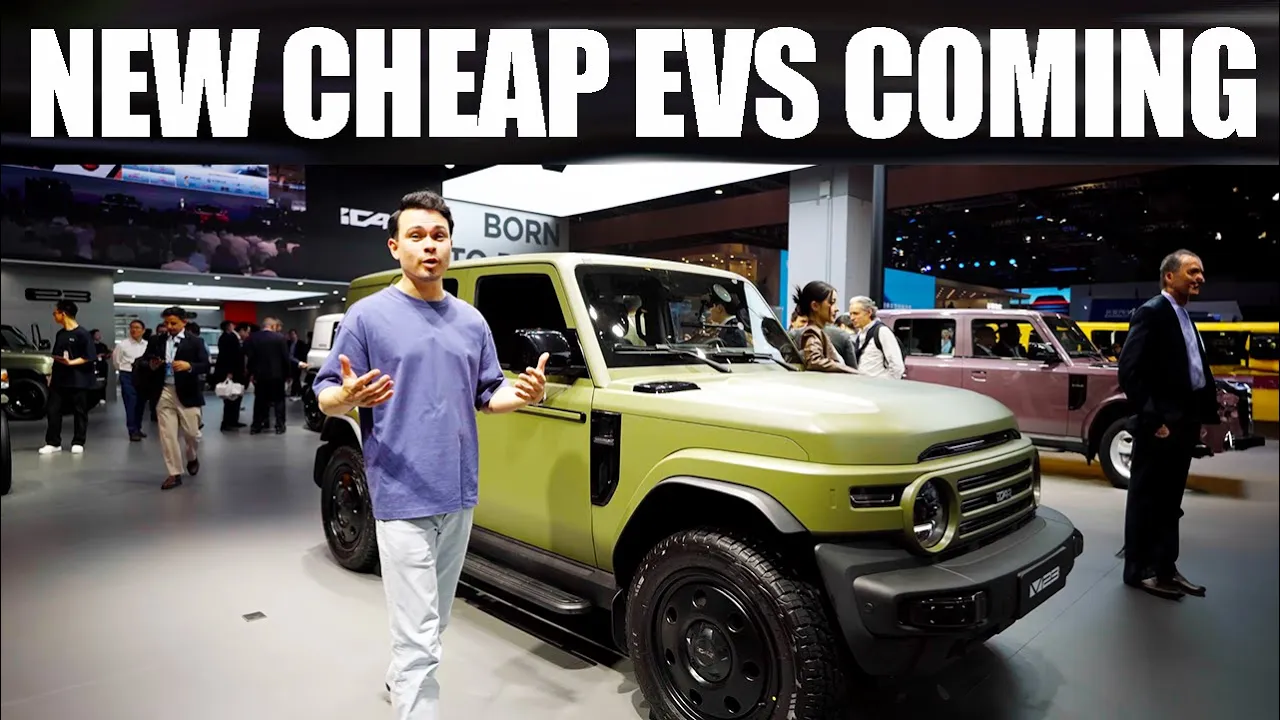 NEW CHEAP EVS COMING TO EUROPE SOON! Shanghai Autoshow 2025