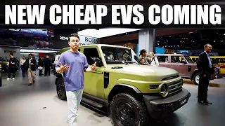 NEW CHEAP EVS COMING TO EUROPE SOON! Shanghai Autoshow 2025