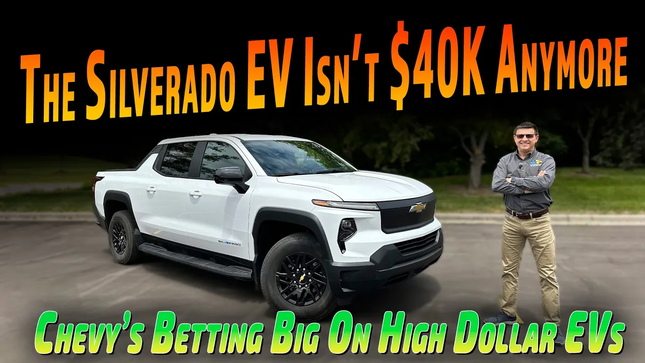 The 2024 Chevy Silverado EV Is The Spendy "Work Truck" For The 1%