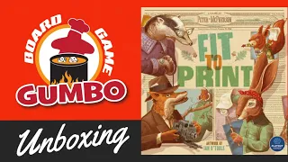 Fit To Print - Play-To-Win at Southern Board Game Fest 2023!