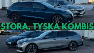 Audi A6 Avant vs BMW i5 Touring - En genomgång | Elbilsmagasinet