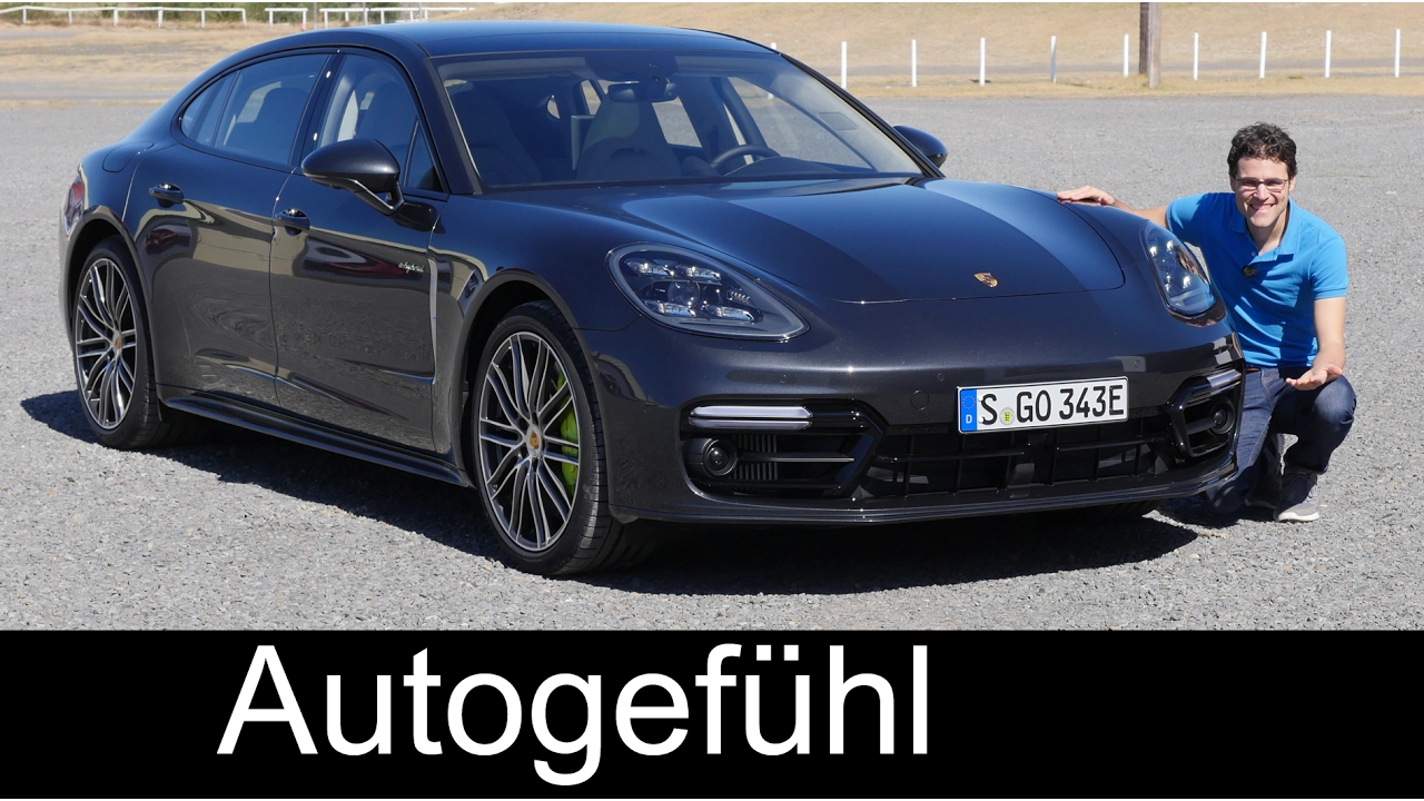 Porsche Panamera FULL REVIEW Hybrid Executive test driven 2017/2018 new neu - Autogefühl