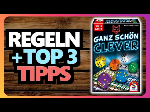 Ganz Schön Clever: Regeln + Tipps in 8 Minuten