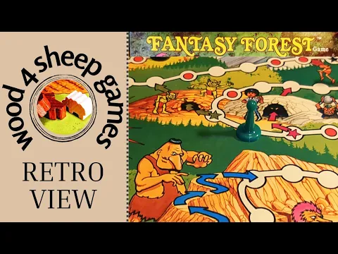 FANTASY FOREST retro board game review #boardgamereviews #boardgames #vintagegames #fantasygames