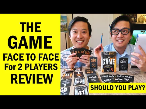 Should You Play THE GAME: Face to Face? | 2 Player Board Game Review