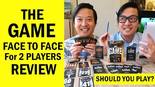 Should You Play THE GAME: Face to Face? | 2 Player Board Game Review