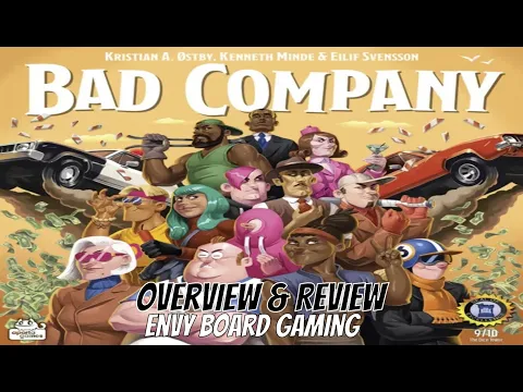 Bad Company Board Game Overview & Review