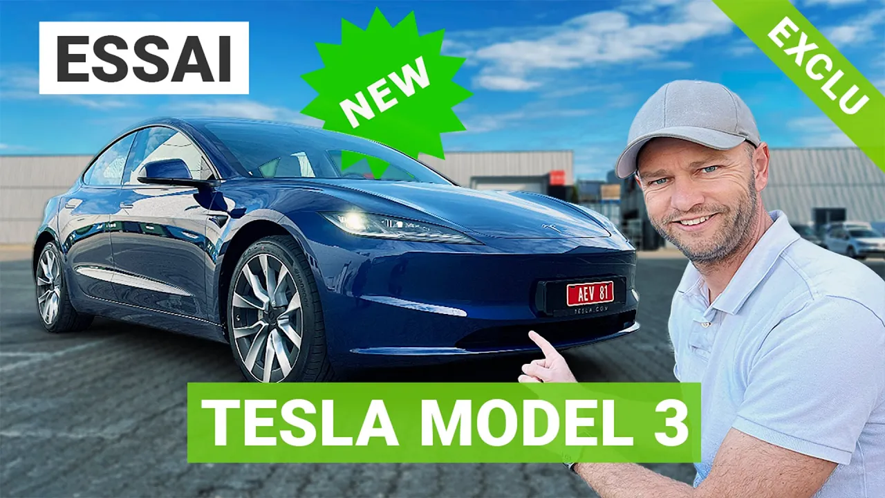 Essai nouvelle Tesla Model 3 (2024) : plus douce et plus sage !