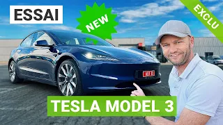 Essai nouvelle Tesla Model 3 (2024) : plus douce et plus sage !
