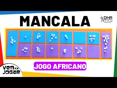 O JOGO AFRICANO MAIS FAMOSO - CONHEÇA AS REGRAS E FAÇA SEU JOGO MANCALA