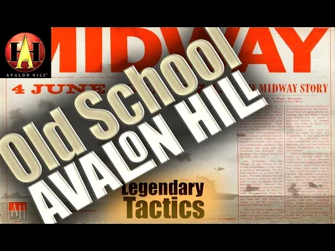 Avalon Hill's MIDWAY / HOW To PLAY / Old School BOARD GAME / Digital Version