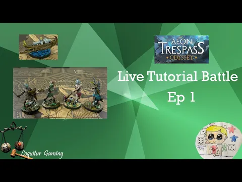 Ep 1 - Aeon Trespass Odyssey - Live Tutorial Battle