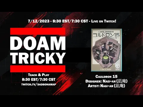 Dads on a Map TRICKY Streams: Cauldron 15