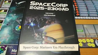 Space Corp (GMT Games): Mariners Era Solo Playthrough - Diagonal Move