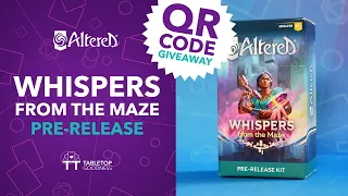 Altered: Whispers From The Maze Pre-Release Opening + Giveaway!