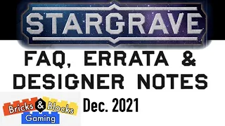 Stargrave FAQ & Errata - Dec. 2021