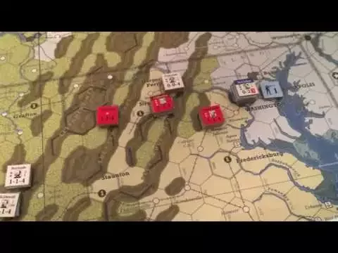 GMT's US Civil War Play through - 1861 Summer 2 Phase 1b