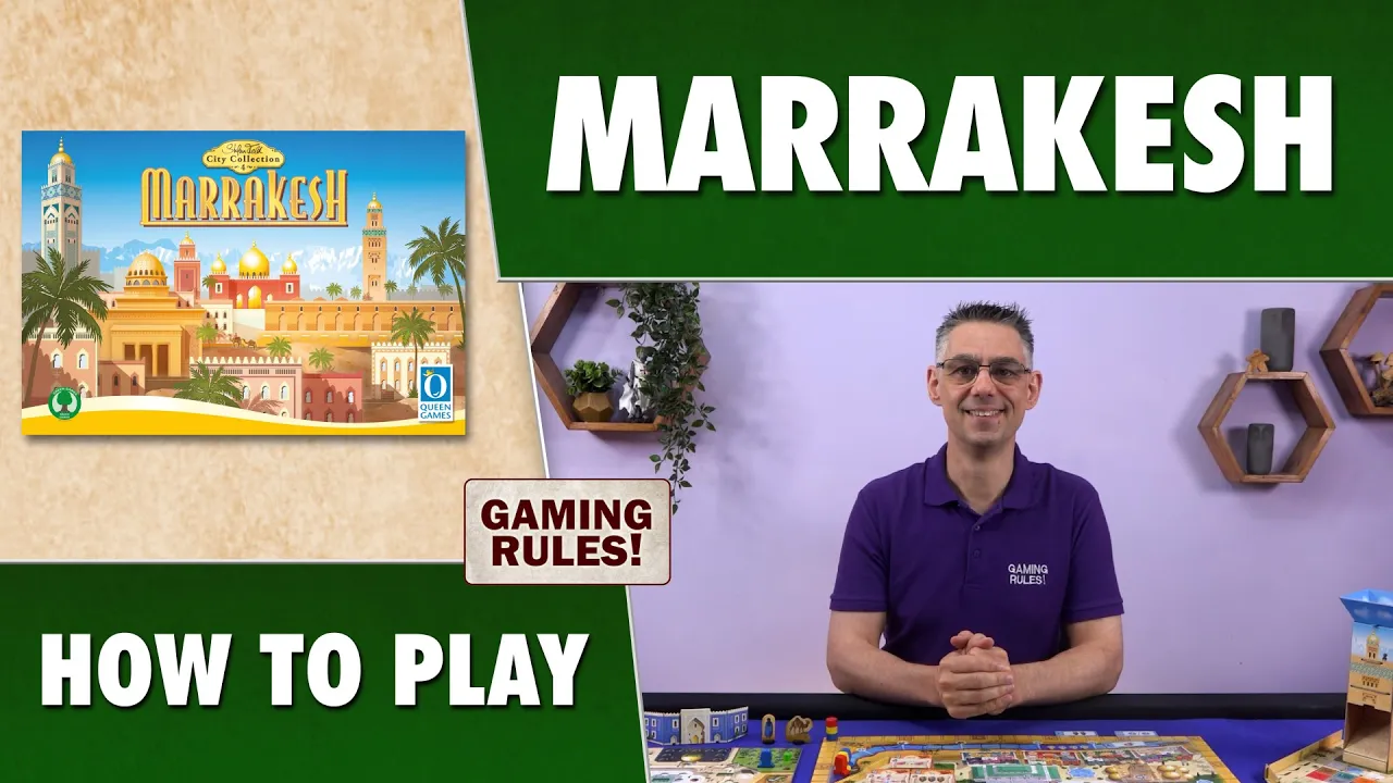 Marrakesh - How to Play