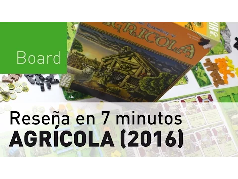Agrícola 2016 - Reseña rápida - Juego de Mesa