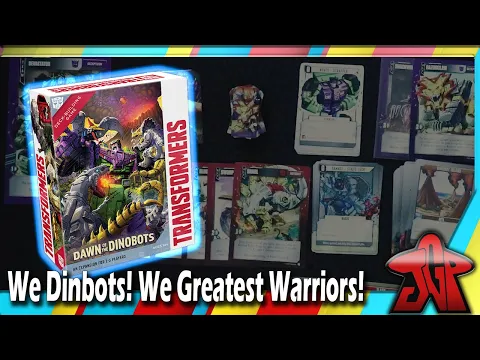 Transformers Deck-Building Game: Dawn of the Dinobots expansion unboxing