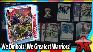 Transformers Deck-Building Game: Dawn of the Dinobots expansion unboxing