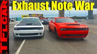 2018 Dodge Demon vs Hellcat Wide Body: Which One Sounds Better?