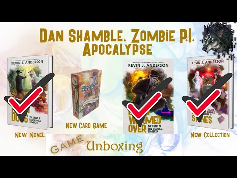 Unboxing Dan Shamble Game (Storybook Battles)