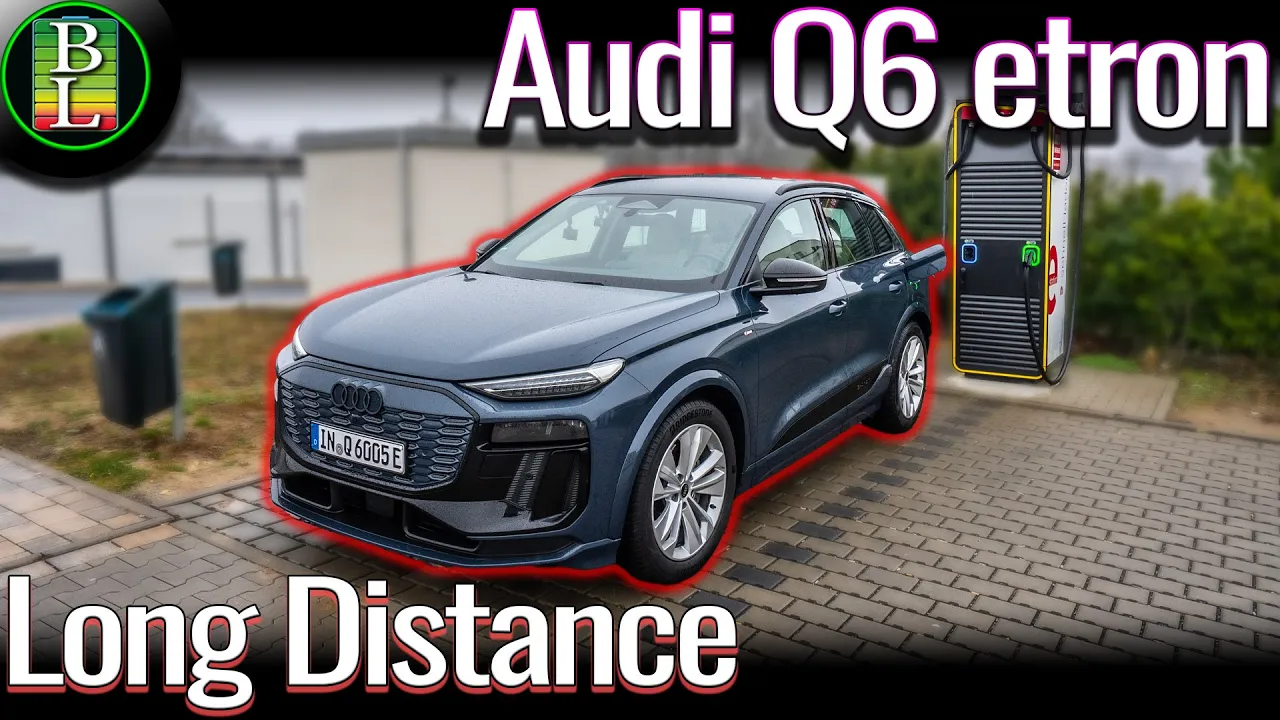 850 km Autobahn in the Audi Q6 E-Tron Quattro - Piece of Cake !!!