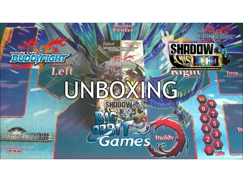 Future Card Buddyfight H-EB02 Shadow vs Hero Extra Booster Unboxing