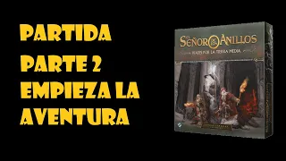 Partida a El Señor de los Anillos Viajes Por la Tierra Media Sendas Sombrías Parte 2 (Solitario)