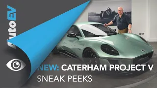 Sneak Peek - Caterham Project V.  The future of the electric sports cars?