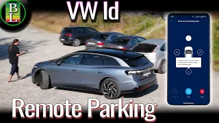 VW Id parking without being in the car 😱