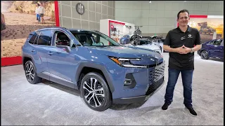 The 2026 Toyota RAV4 Limited is a BETTER new compact SUV than a Honda CR-V