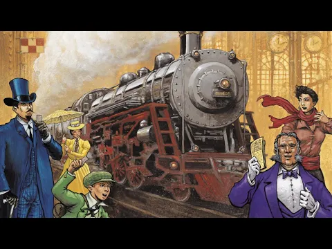 Ticket to Ride Board Game Atmosphere Music (Main Theme, No Ambient Sound)