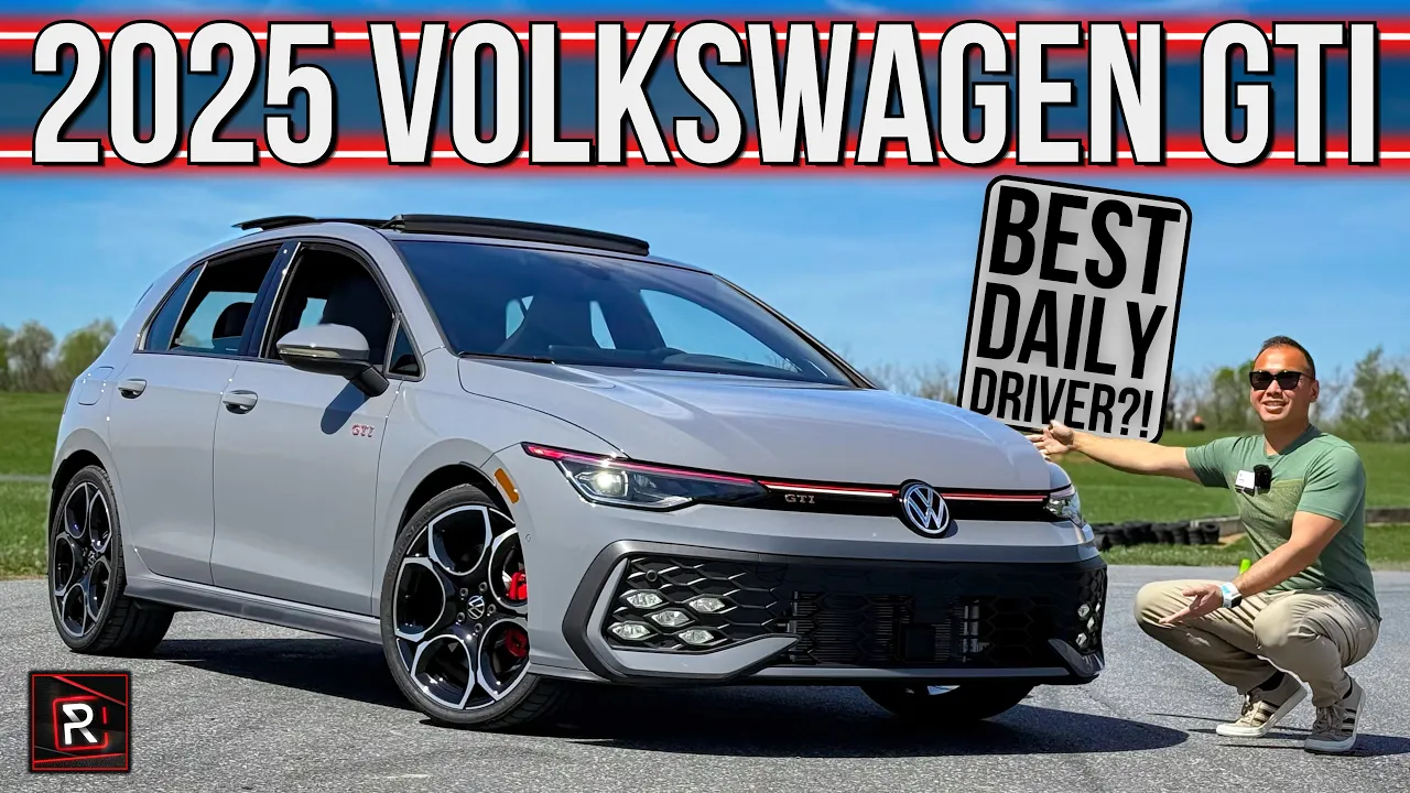 The 2025 Volkswagen GTI Is An Enthusiastic Hot Hatch That Works On Both The Street & Track