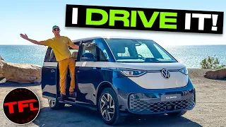 TFL Exclusive: The VW ID. Buzz Is the ULTIMATE American EV & I'm the FIRST to Drive It in the US!