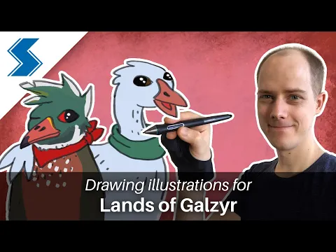 Lands of Galzyr - Time-lapse - Duck and Goose