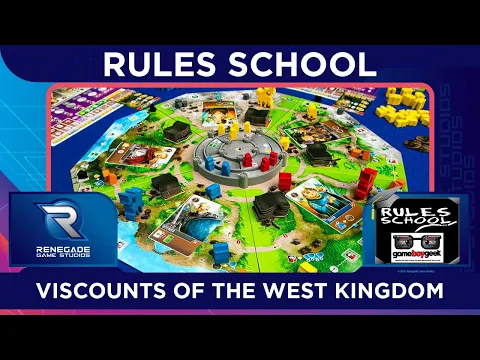 How to Play Viscounts of the West Kingdom (Rules School) with the Game Boy Geek