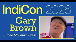 Gary Brown (Stone Mountain Press) shares the latest on new game Roundtrip Baseball at IndiCon2026