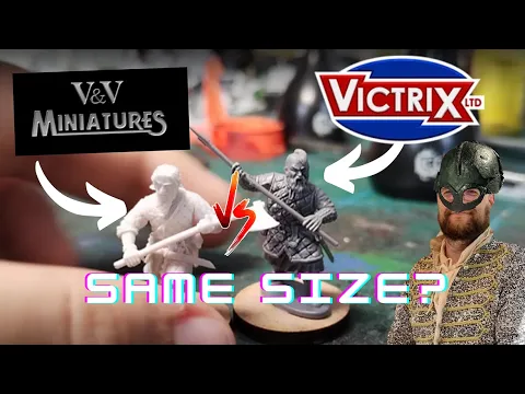 Victrix vs V&V Miniatures | Historical Miniature Scale Comparison