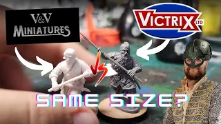 Victrix vs V&V Miniatures | Historical Miniature Scale Comparison