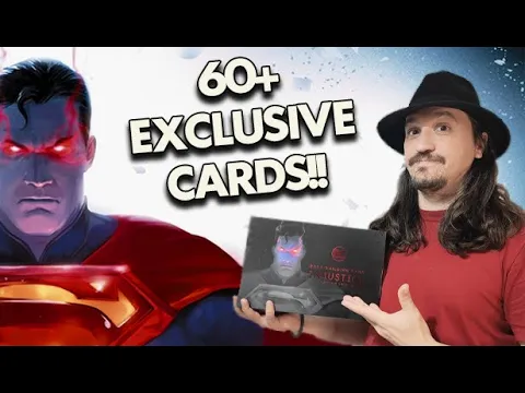 INJUSTICE KICKSTARTER UNBOXING - DC DECK BUILDING GAME