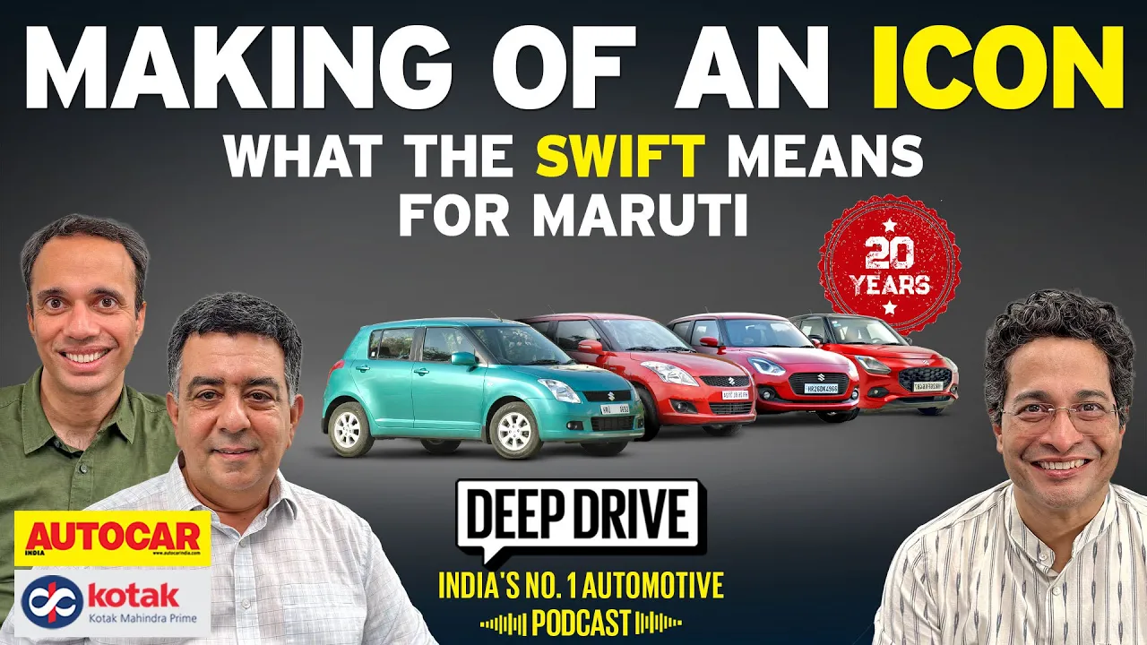 Celebrating 20 years of the Maruti Swift | Deep Drive Podcast Ep. 76 | Autocar India