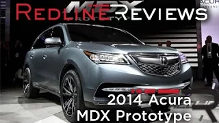 2014 Acura MDX Prototype - 2013 Detroit Auto Show